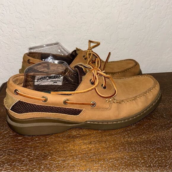 Bass Turnbuckle Slip On Lace Up Boat Loafer Shoes - Picture 3 of 11